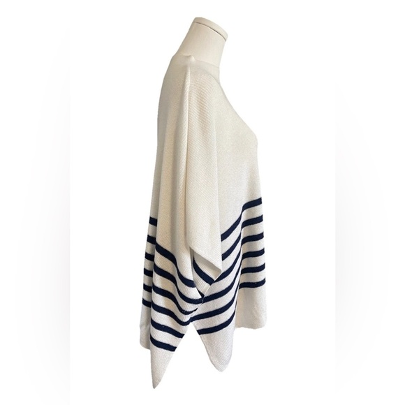 J. crew Striped Navy and White Women's Sweater - Picture 5 of 5